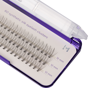 Ресницы пучковые шелк 12 мм